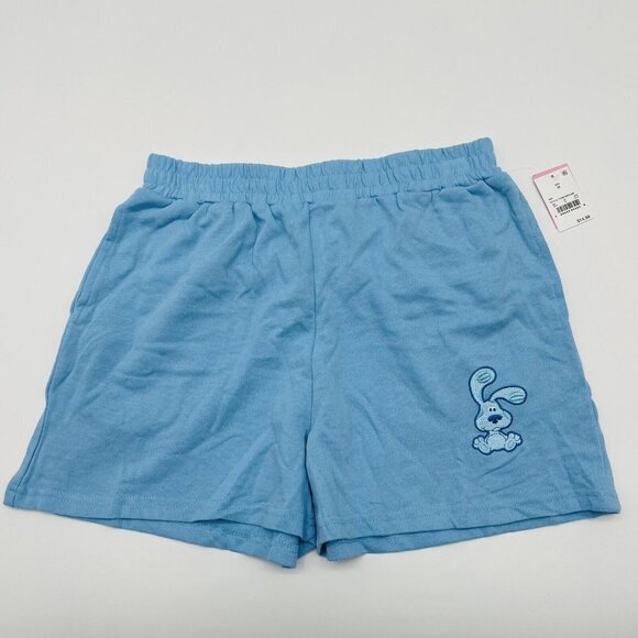 Blue's Clues Nickelodeon Womens Medium Graphic Lounge Shorts Pull On Blue 437 - Picture 3 of 8